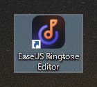 アイコンをクリックしたらすぐEaseUS Ringtone Editorを利用できる